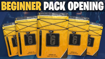 Beginner Pack Opening | Rainbow Six Siege Operation Commanding Force