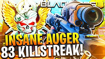 THIS GUN IS AMAZING Auger DMR Operator Mod (BO4) 83 KILL STREAK