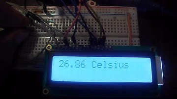 Temperature monitoring using LM35, Arduino and 2x16 LCD