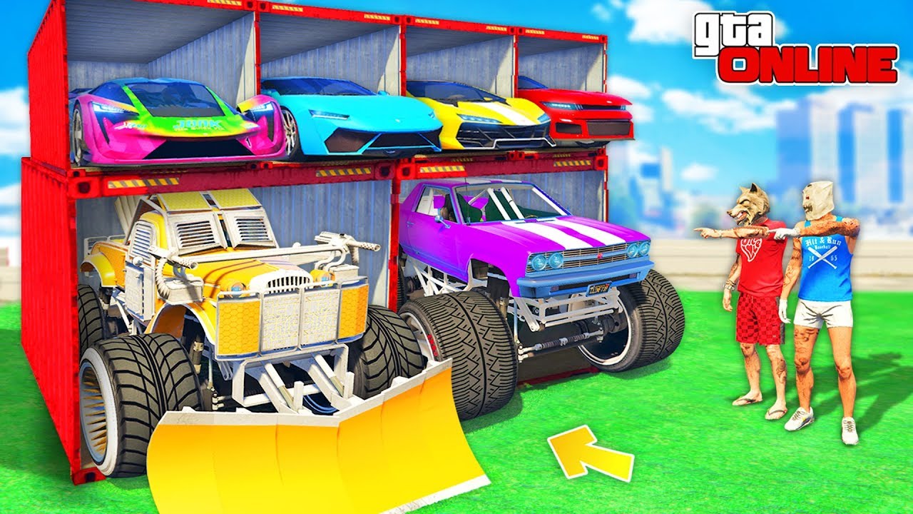 Последнее видео джела. Джел ГТА 5 битва. Джэл контейнеры. Контейнеры с машинами ЮТУБЕРОВ ГТА 5.