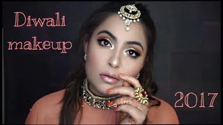 DIWALI makeup tutorial 2017