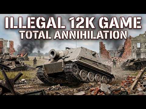 EPIC Comeback: 12000 Damage In Sturmtiger: @BonesNeakWoT