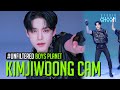 [UNFILTERED CAM] K Group KIM JI WOONG(김지웅) &#39;Back Door&#39; 4K | BOYS PLANET X STUDIO CHOOM