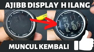 Membongkar Rahasia Teknisi Jam TANGAN‼️Memperbaiki Display Angka yang Mati