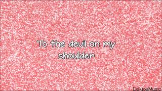 Video thumbnail of "Faith Marie - Devil On My Shoulder (lyrics)"