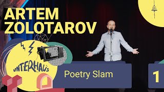 Poetry-Slam mit Artem Zolotarov – Poesie & Wahnsinn