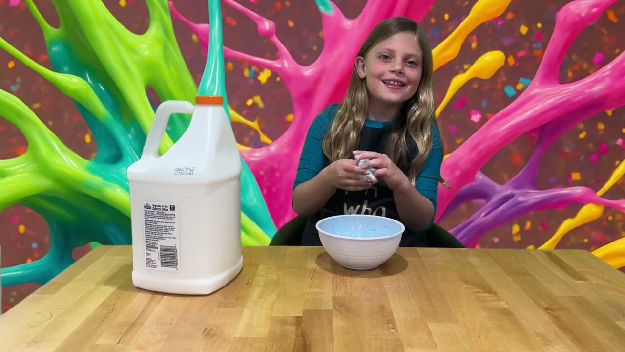 Slime Time With Bri! STWB Episode 01 - Fixing Blue Goo with Glue!