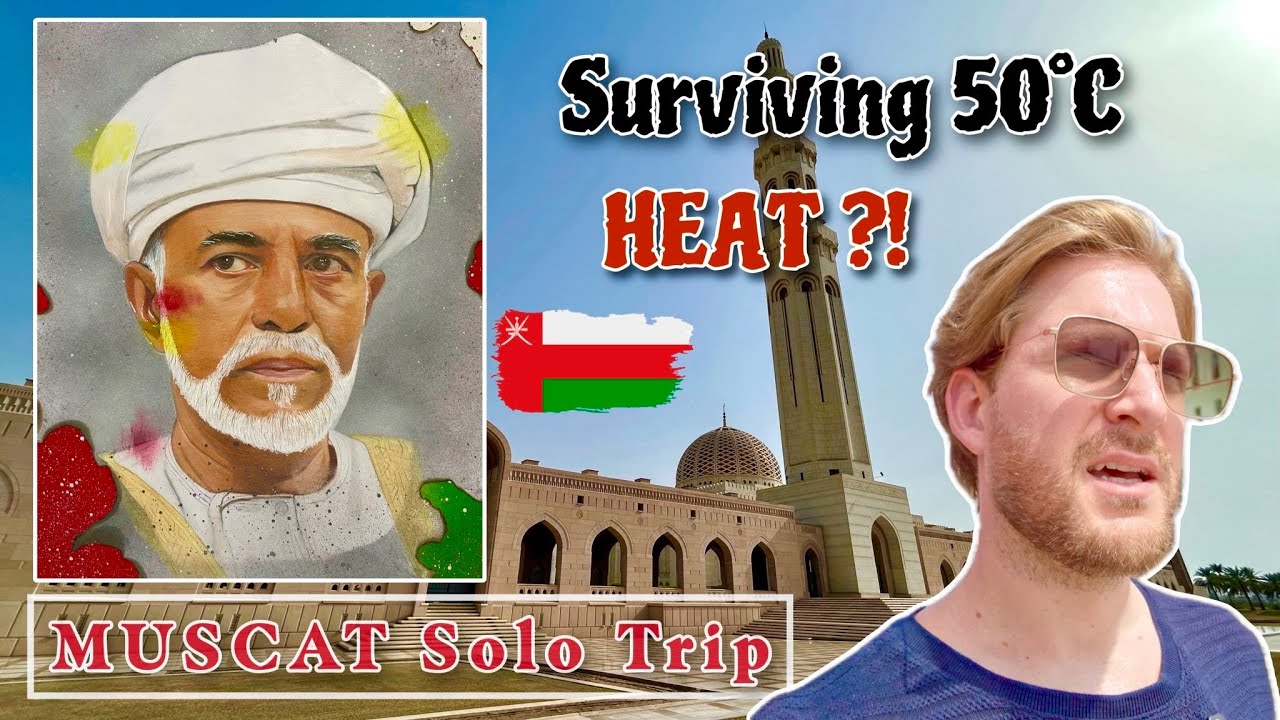 UNBELIEVABLE Muscat Trip: DRAWING Sultan Qaboos In SCORCHING Heat 🇴🇲 ...