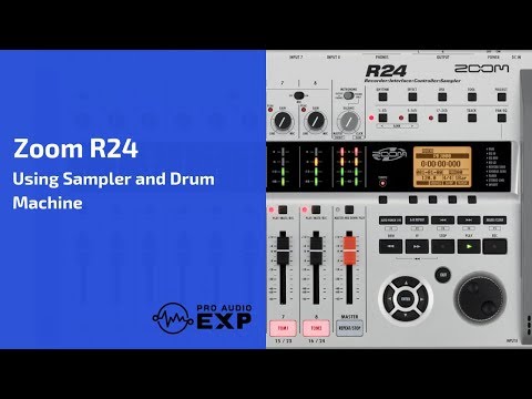 zoom-r24-using-drum-machine-and-recording-sampler-loops