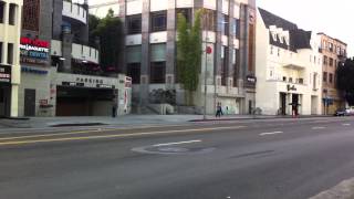 LADOT DASH and LACMTA Line 207 at Koreatown 2/15/2013