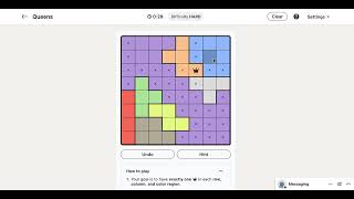 LinkedIn Queens Answer Today #579 #queens