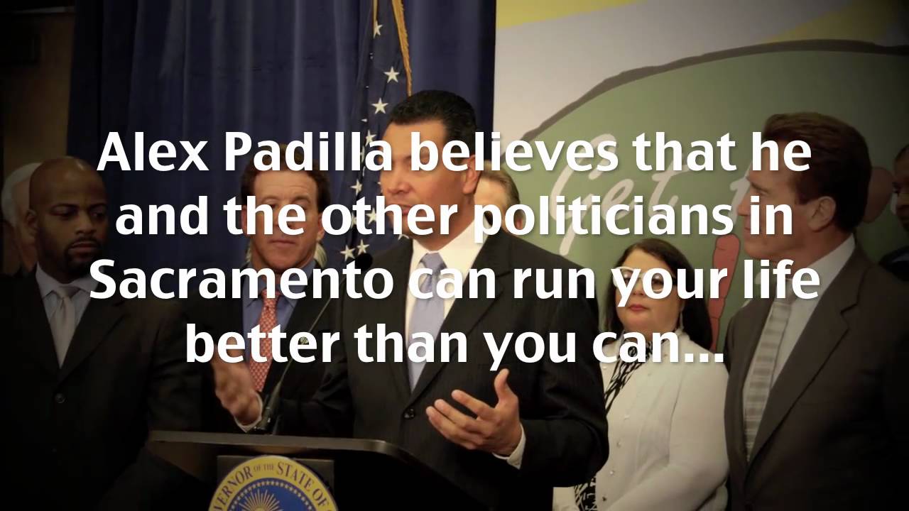 Alex Padilla - Misplaced Priorities