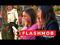 Flashmob proposal  bruno mars  jason derulo marry you  santiago