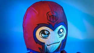 Bleacher Creatures Marvel Magneto 8" Kuricha Sitting Plush- Soft Chibi Inspired Toy screenshot 4