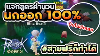 แจกสูตรคำนวน นกออก 100%? คิดยังไง ทำอะไรบ้าง | Ragnarok Origin (ROO)