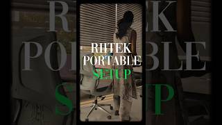 From Bag to 3 Screens in Seconds 🔥 RIITEK Tri Screen Setup for Work &amp; Trading