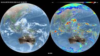 GK-2A(GK2A)  LRIT FD IR105  2020 December 21-31 UTC 4K