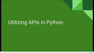 Python API Primer (OneHacks 2025)