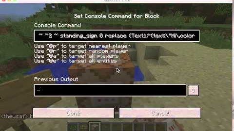 How to get colored signs in Minecraft using /setblock