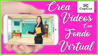 COMO HACER VIDEOS EDUCATIVOS CON FONDO VIRTUAL EN TU CELULAR GRABAR VIDEOS CON UN FONDO VIRTUAL✅