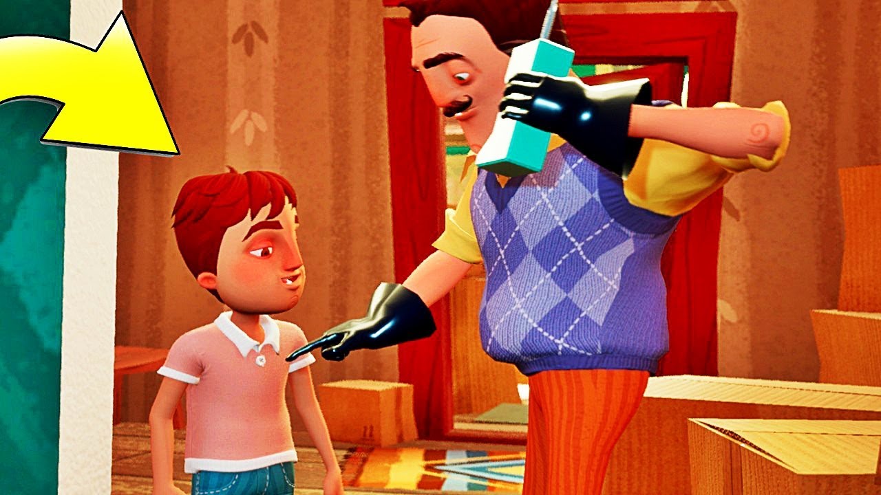 fright night LA FAMILLE DU VOISIN DE HELLO NEIGHBOR ! | Hello Neighbor Hide & Seek