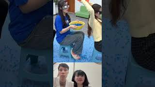Blindfild game #funny #comedy #prank #music #love #song #coversong #duet #trump #korean