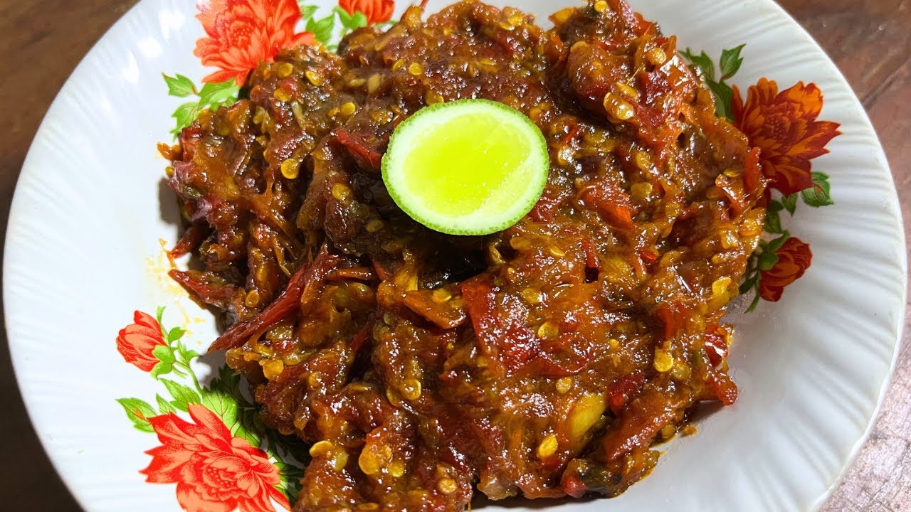 Cara Membuat SAMBAL TERASI Goreng Yang Enak dan Tahan Lama
