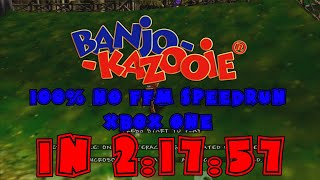 Banjo Kazooie No FFM Speedrun Xbox in 2:17:57
