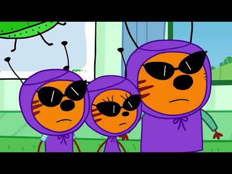 Три кота | Пришельцы | Серия 51 | Мультфильмы для детей