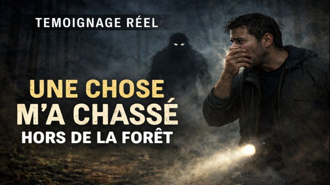 Une chose m’a chassé hors de la forêt – Dogman ? (témoignage réel)