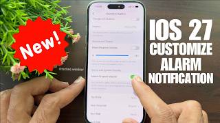 كيفية تخصيص أصوات التنبيهات والإشعارات في iOS 27 screenshot 4