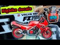 bigbike decals installation | yamaha FZ750 genesis