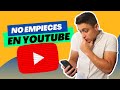 YOUTUBE no debe ser tu PRIMERA red social - ¡Vas a FRACASAR!