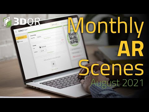 3DQR-Studio|Augmented Reality Scenes August 2021