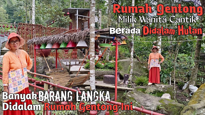 Istana Tersembunyi Rumah Mewah Gentong Milik Wanita Cantik Berada Di Kaki Gunung Tampomas