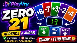 Zero 21 Gameplay 🎮 Aprende a jugar y mejora tu estrategia | PlayVry screenshot 2