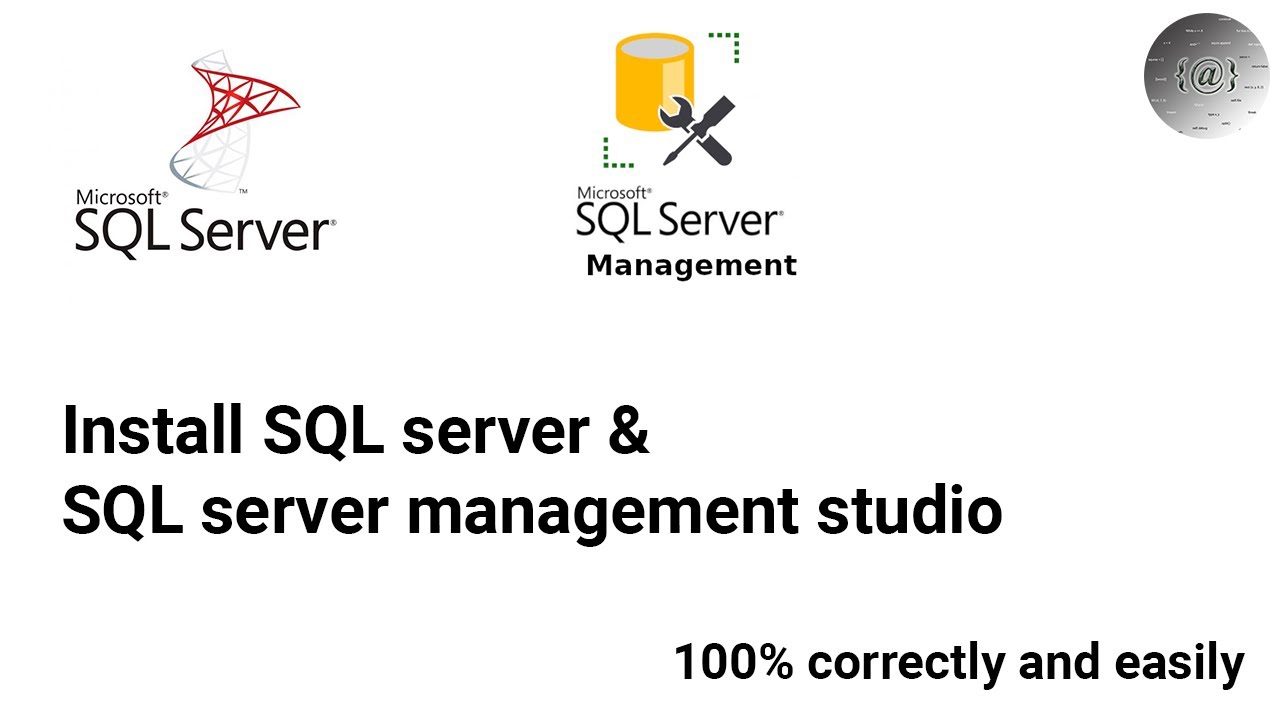 SQL server and SQL server management studio download and install 100% ...