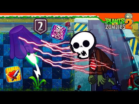 ПРОКАЧАЛ ЭЛЕКТРОТРОСТНИК! КРАСНЫЕ МОЛНИИ ⚡ Plants vs Zombies 2 (Растения против зомби 2) Прохождение