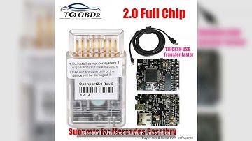 A+ Tactrix Openport 2.0 ECU Chip Tuning Tool Full Chip Open Port ECU Flash OBD2 Connector For Merced