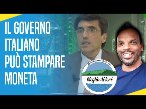 Il Governo Italiano può stampare moneta - FABIO CONDITI - Esperto di banche e moneta