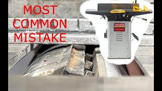 Setting Jointer Knives Craftsman 6" Jointer #woodworking #diy #jointer #planer