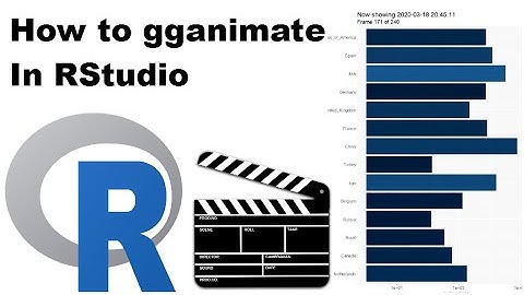 How to use gganimate in R | A RStudio Tutorial for Beginners