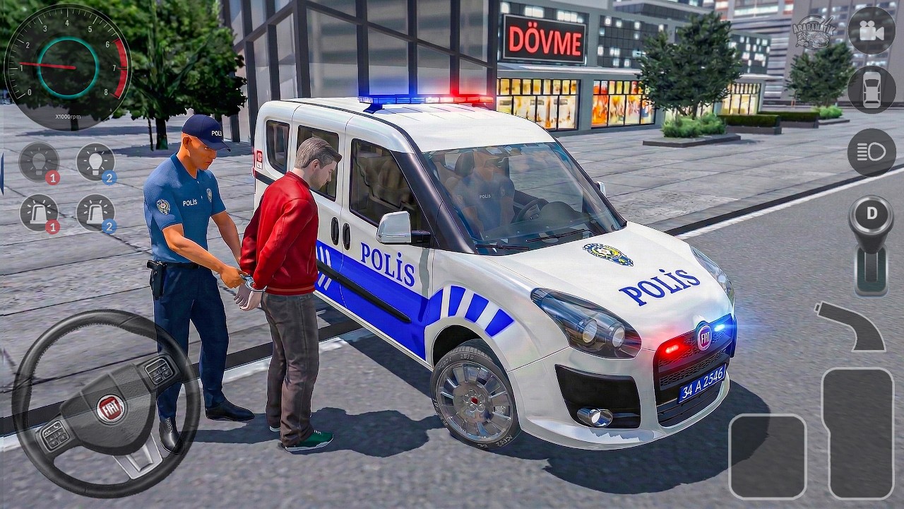 Fiat Doblo Türk Polis Arabası Sürüş Oyunu - Devriye: Türk Polis Oyunu 2026 #242 - Android GamePlay