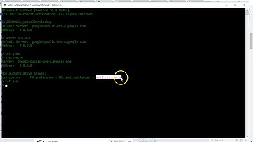 nslookup: check if dns ptr record exists