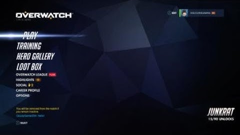 Overwatch inactivity bug