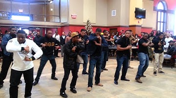 Alpha Phi Alpha Gamma Phi Chapter 2013 Christmas Party Stroll Off