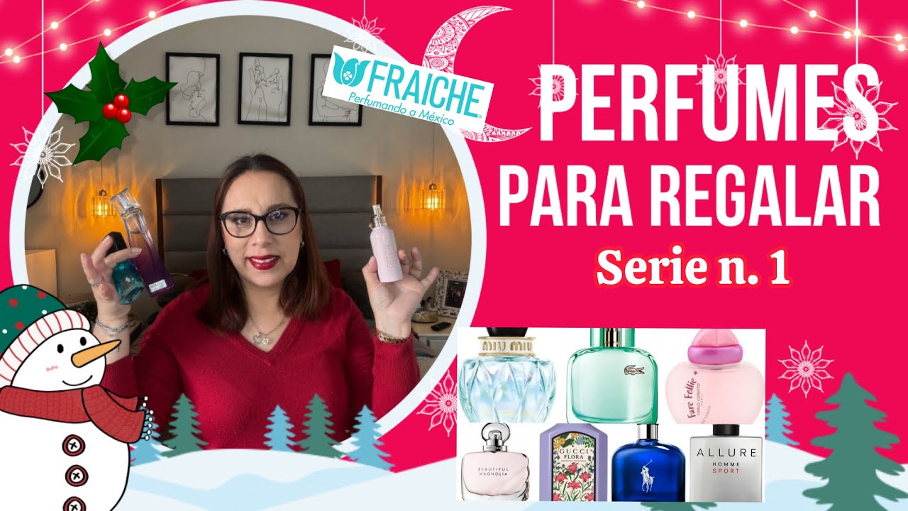RECOMENDACIONES PARA REGALAR EN NAVIDAD 🎁 SERIE N.1 #perfumesfraiche #perfume #fraiche #belleza 