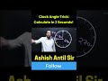 #viral How to clock angle calculate in 2sec..#reasoningtricks