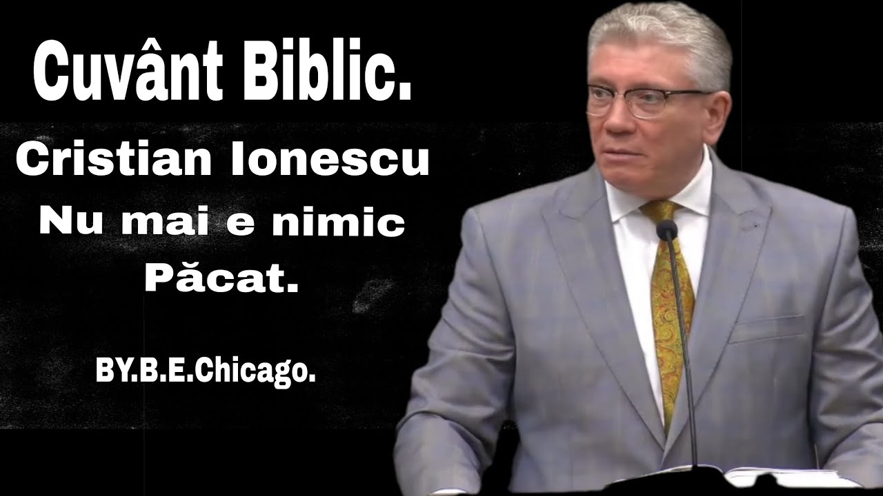 CRISTIAN IONESCU | NU MAI E NIMIC PĂCAT.