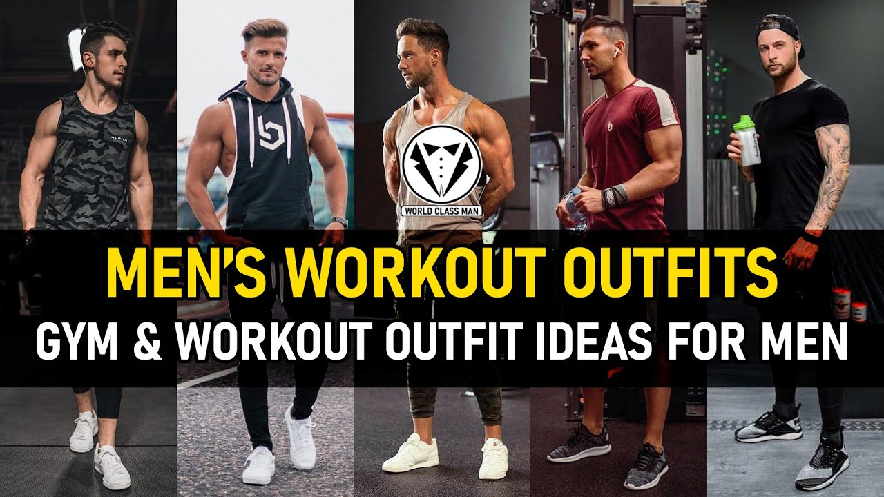 Men's Gym & Workout Outfit Ideas, Summer Gym & Workout Outfits, Men's  Outfit